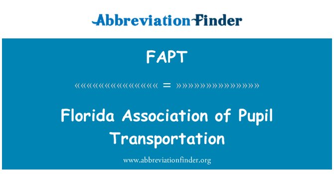 FAPT: Florida Association of Schüler-Transport