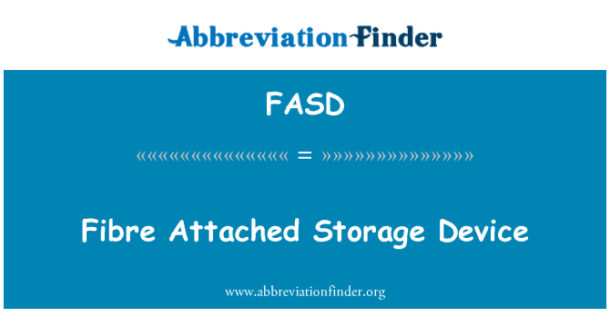 FASD: Fibre atache nan depo Périphérique