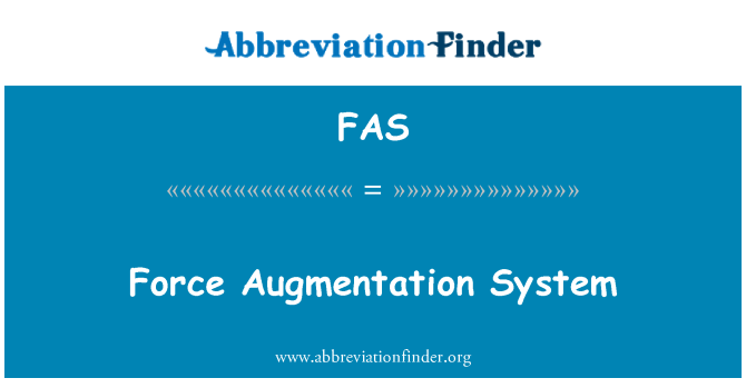 FAS: Lực lượng Augmentation hệ thống