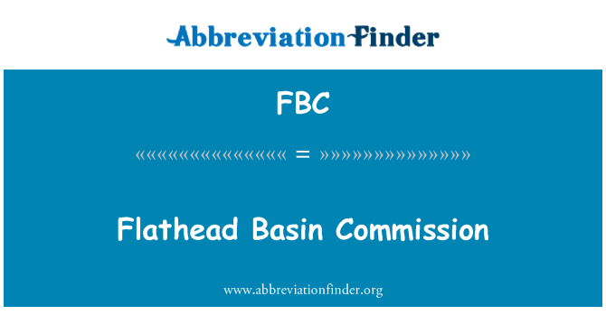 FBC: 납작한 분 지 위원회