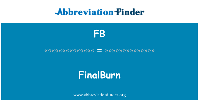 FB: FinalBurn