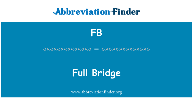 FB: Full Bridge