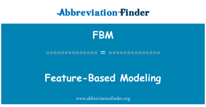 FBM: Funkce Based modelů