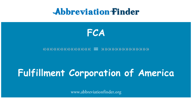 FCA: Kòperasyon exécution Amerik yo