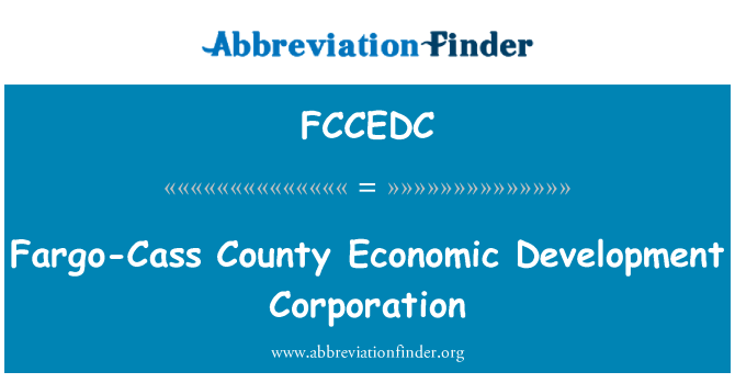 FCCEDC: شهرستان کاس فارگو شرکت توسعه اقتصادی