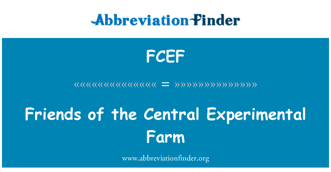 FCEF: Zanmi an fèm sperimantal santral