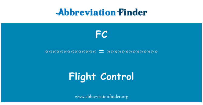 FC: 飛行控制