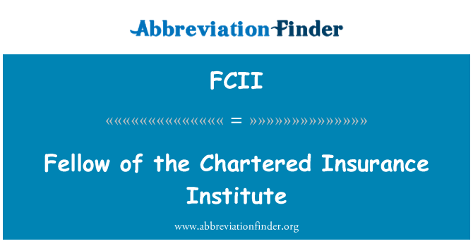 FCII: Chlapík Chartered Institute pojištění