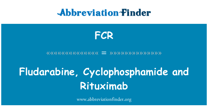 FCR: فلدرابنی، کیکلوفوسفامادی اور راٹءامعب