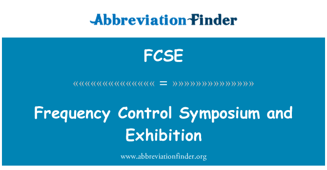 FCSE: Pameran dan Simposium kawalan frekuensi