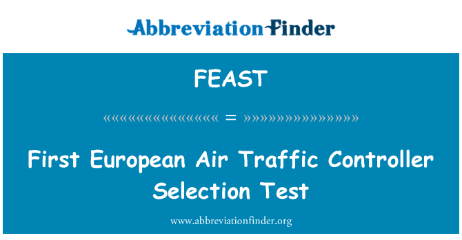 FEAST: Tes seleksi pertama Eropa Air Traffic Controller