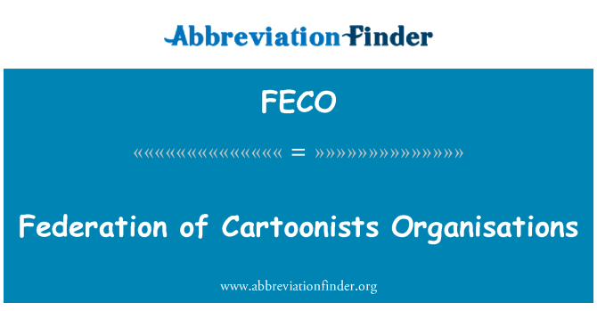 FECO: Federation of Cartoonists Organisations