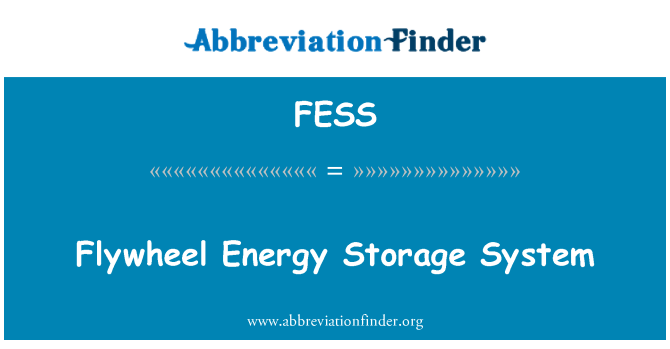 FESS: Hooratta energia salvestamise süsteem