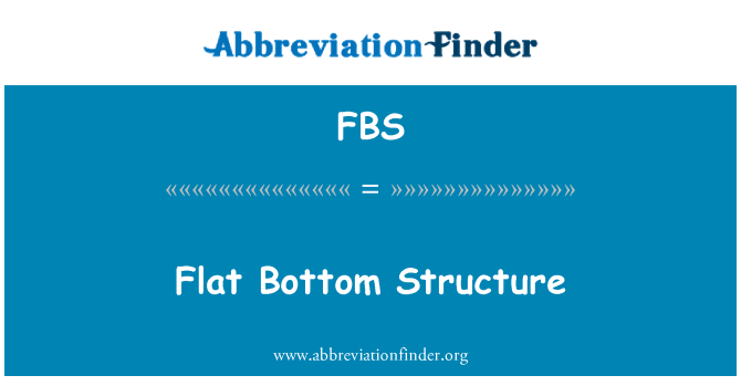 FBS: Flachboden-Struktur