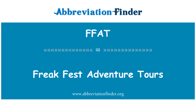 FFAT: 괴물 페스트 어드벤쳐 투어