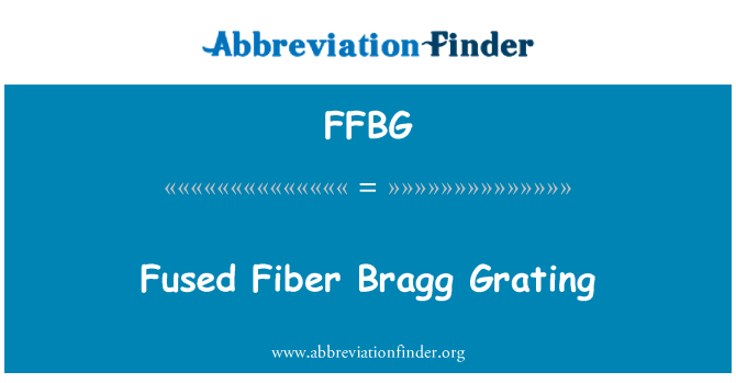 FFBG: Serat dilenturkan Bragg Grating