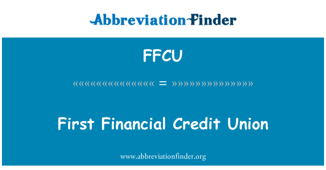 first financial credit union montclair