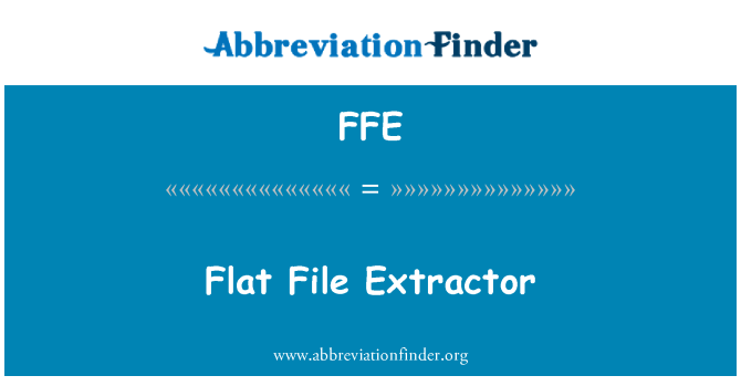 FFE: Ploske datoteke citat