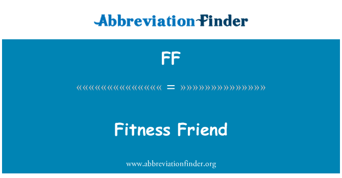 FF: Fitness vän