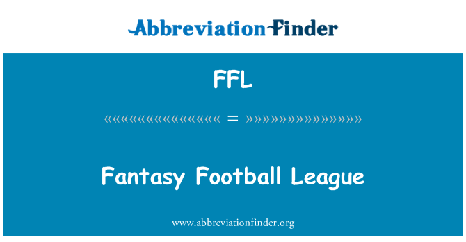 FFL: ליגת הכדורגל של פנטזיה