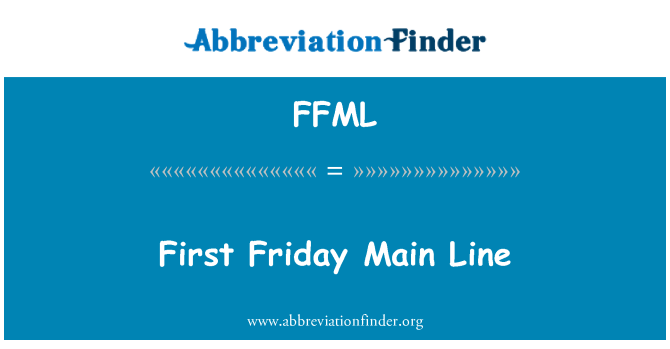 FFML: Premye Vandredi pi gwo liy