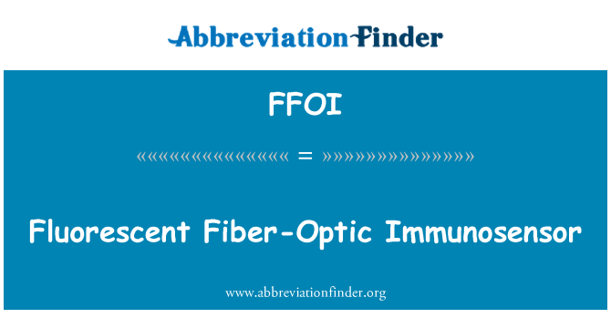 FFOI: Fluorescerende Fiber-Optic Immunosensor