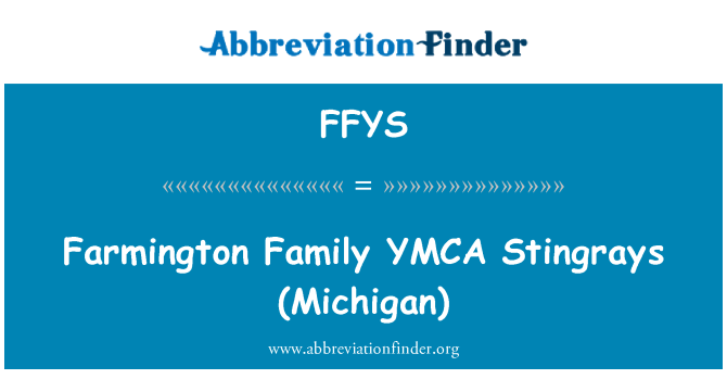 FFYS: Farmington družine YMCA Stingrays (Slovenj Gradec)