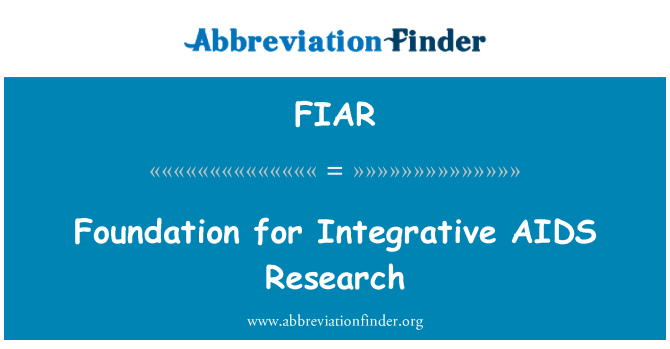 FIAR: Fondasyon pou sida Intégration rechèch