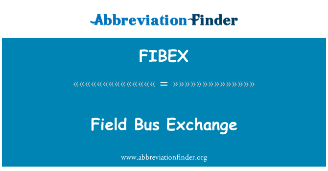 FIBEX: Bus-feltudveksling