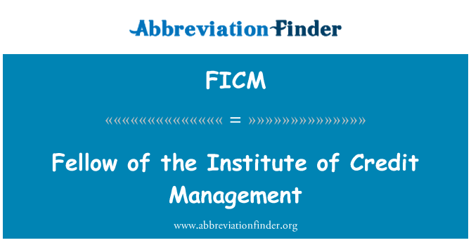 FICM: Collègues de Gestion Enstiti kredi a