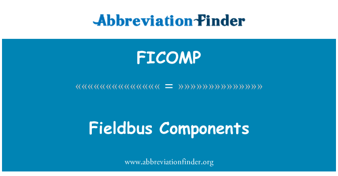 FICOMP: Fieldbus komponenty