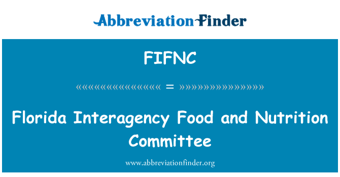 FIFNC: Florida antara agensi makanan dan pemakanan Jawatankuasa