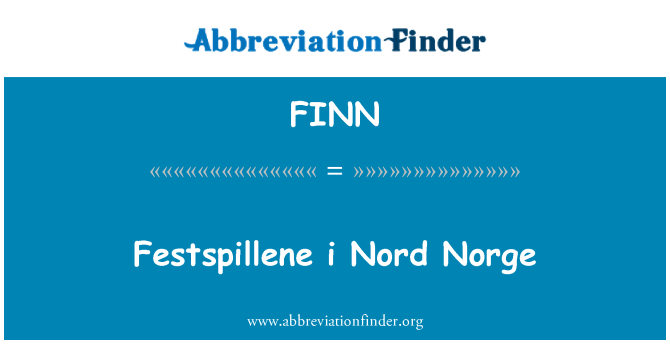 FINN: Festspillene मैं Nord नॉर्वे