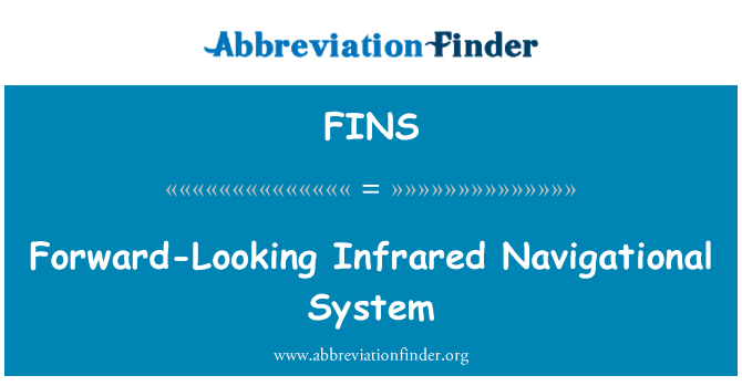 FINS: Sistema ta ' navigazzjoni bl-Infrared jħarsu ' l quddiem
