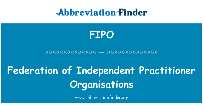 FIPO: Federasyon de Médecin endepandan òganizasyon