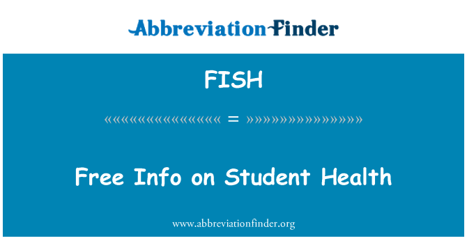 FISH: Info liberu fuq is-saħħa ta ' l-istudent