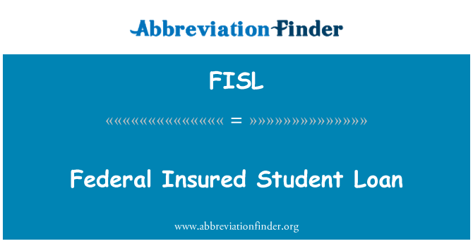 FISL: Federálne poistené študentské pôžičky