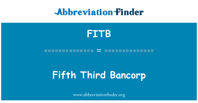 FITB: Fifth Third Bancorp