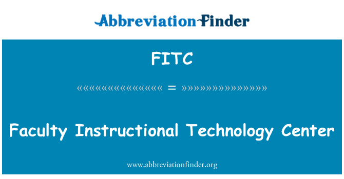 FITC: Instruktážní Fakulty technologické centrum