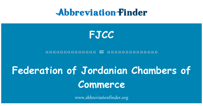 FJCC: Federasyon de Jòdanyen Chambres de Commerce