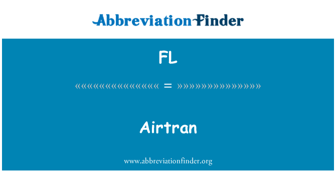 定義 Fl エアトラン Airtran