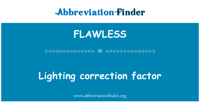 FLAWLESS: Ekleraj koreksyon dekonpoze an faktè