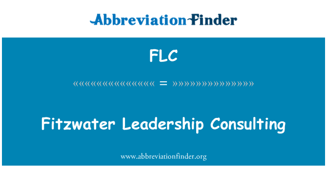 FLC: Fitzwater lidè konsiltasyon