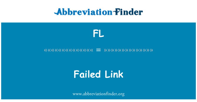 FL: Link gagal