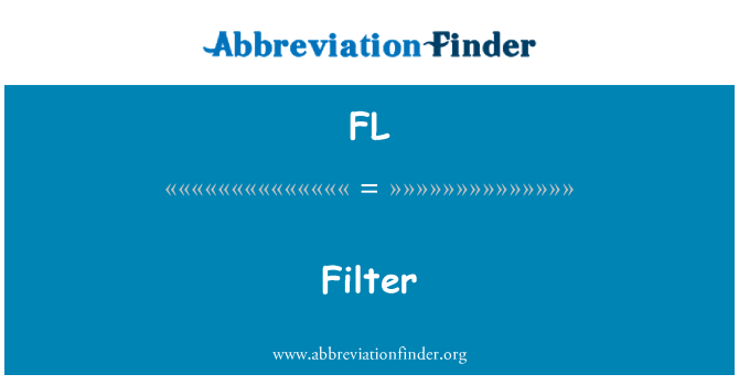FL: Filter