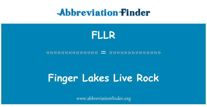 FLLR: Hồ Finger sống Rock