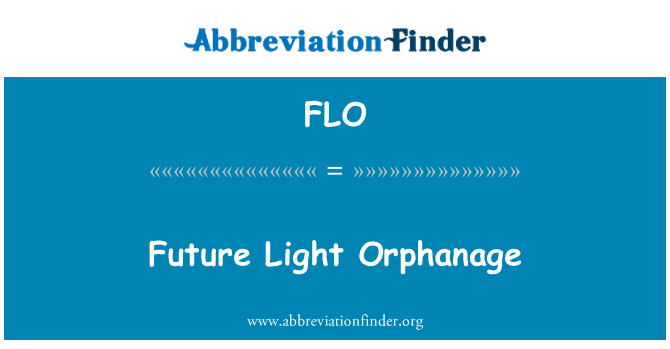 FLO: Orphanage tad-dawl fil-futur