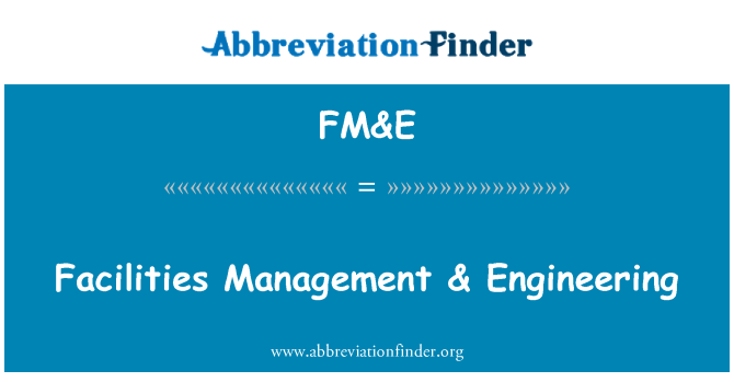 FM&E: Εγκαταστάσεις διαχείρισης & μηχανικής