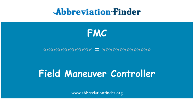 FMC: Controlador de manobra de campo