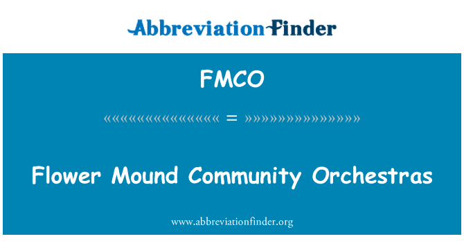 Fmco meaning